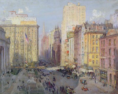 Fifth Avenue, New York, 1913 by Colin Campbell Cooper